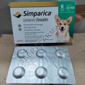 Simparica 40mg Chewables Tablets