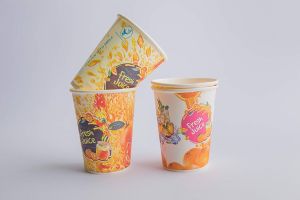 240ml Single Wall Printed Paper Cup