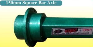 150mm Square Bar Trailer Axle