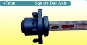 47mm Square Bar Trailer Axle