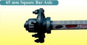 65mm Square Bar Trailer Axle