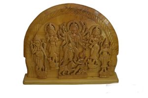 goddess durga sculpture