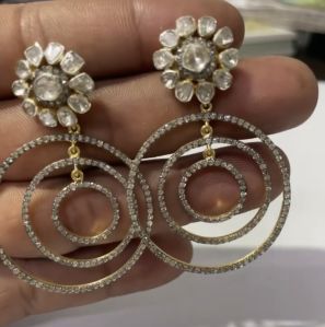 Ladies Fancy Circle Earrings