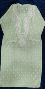 Light Green Lucknowi Chikankari Kurti