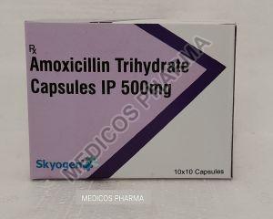 Amoxicillin Trihydrate 500mg Capsules