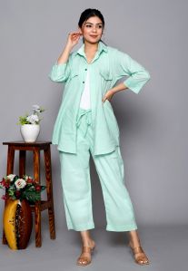 Ladies Green Co-Ord Set