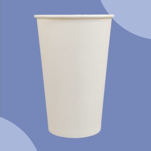 450ml disposable paper cups(Pack of 50)