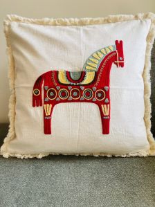 Suzani embroidered cushion cover