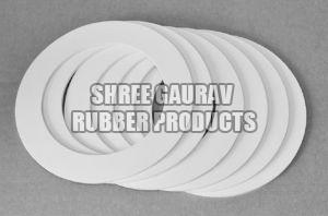 White Round Silicone Rubber Gasket