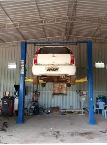 2 Post Electric Car Lift