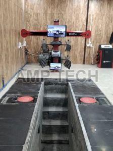 AMP Tech 3D S2H Wheel Alignment Machine
