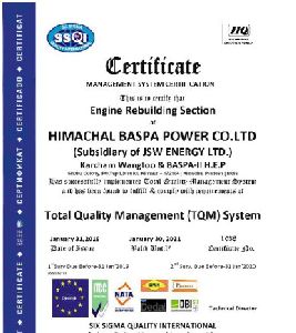 Total Quality Management Certification