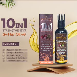 HappyLyf 10 in 1 Hair Oil