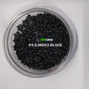Pa 6 nylon granules mos2 black
