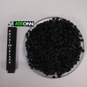 PBT Glass Filled 30% Black Flame Retardant Granule