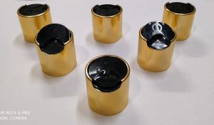 24mm disctop cap black golden