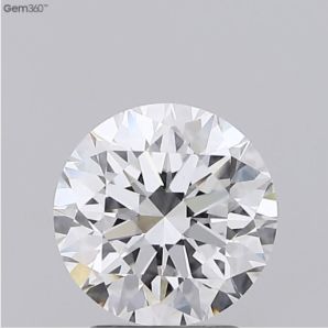 1.01Carat IGI Certified Diamond Round Shape / D-E-F Color VS+ Clarity Radiant Diamond / Loose lab gr