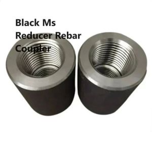 Black Mild Steel Reducer Rebar Coupler