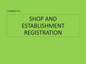 shop registration