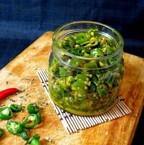 Green Chilli Pickle