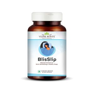 BlisSlip | For Sleep Management | Natural Supplement for Brain Revitalizing