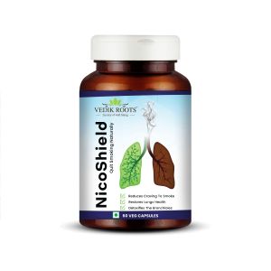 Vedikroots NicoShield | Herbal solution to Help Quit Smoking Naturally