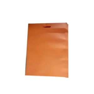 Orange Non Woven D Cut Bag