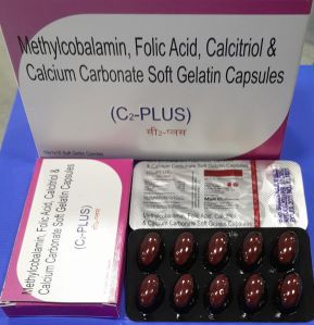 Methylcobalamin, Folic Acid,  Calcium & Carbonate,Calcitriol, Softgel Capsules