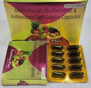 Ginseng  With  Multivitamin, Multimineral &amp;amp; antioxidant  Softgel Capsules