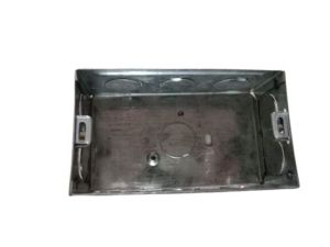 8X3 Inch Galvanized Iron Modular Electrical Box