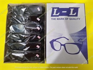 L-L Black Welding Safety Goggles