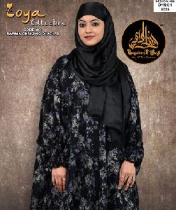 D19 C1  Women Printed Abaya