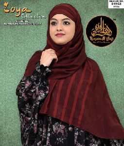 D19 C2 Women Printed Abaya