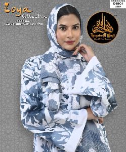 D69 C1 Women Printed Fancy Abaya