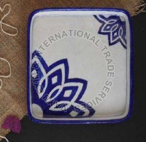 Pottery Square Plate
