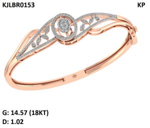 14.200 Grams Diamond Ladies Bracelet
