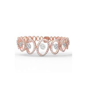20.744 Grams Diamond Ladies Bracelet