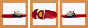 Ladies Red Flip Flop Slipper