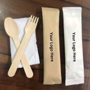 Printed disposable cutlery