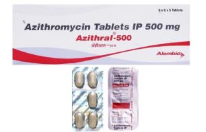 500 Mg Azithral Tablets