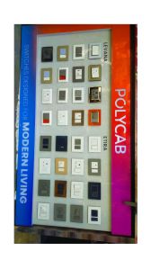 polycab modular switches (white )