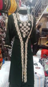 georgette party wear ladies embroidered palazzo suit
