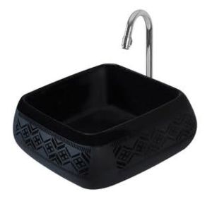 Black Table Top Wash Basin