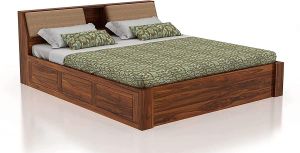 Queen Size Bed With Storage Box