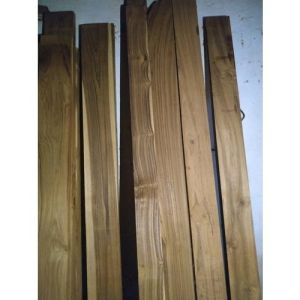 Brown Rectangular Wooden Strip
