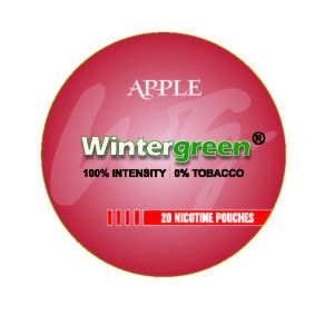 Wintergreen Apple  Pouches