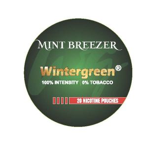 Wintergreen  Pouches Mint Breezer