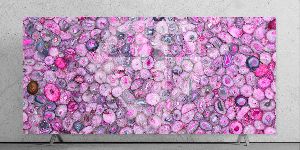 pink agate stone