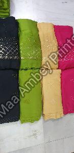 Rayon 3 mm sequence fabric