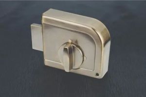 Brass Rim Deadbolt Lock